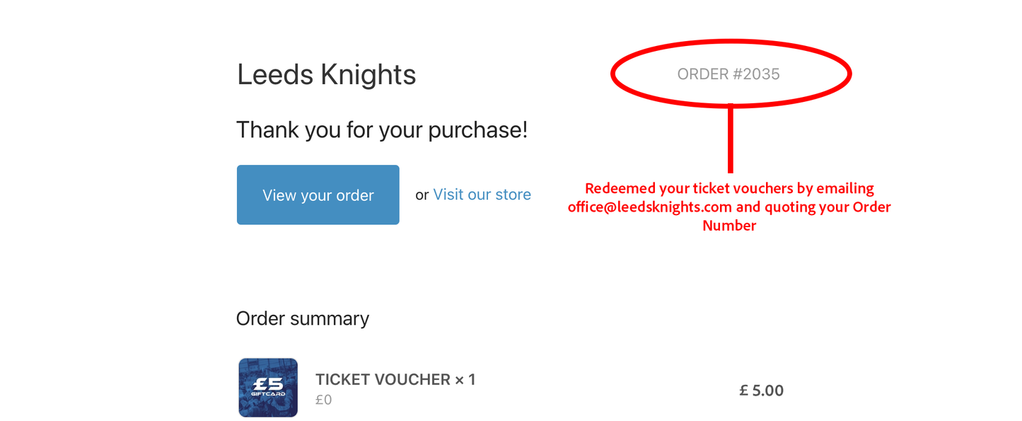 Ticket Vouchers Gift Card