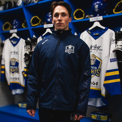 Bauer Navy Blue Mid-Weight Tracksuit Jacket Players Line