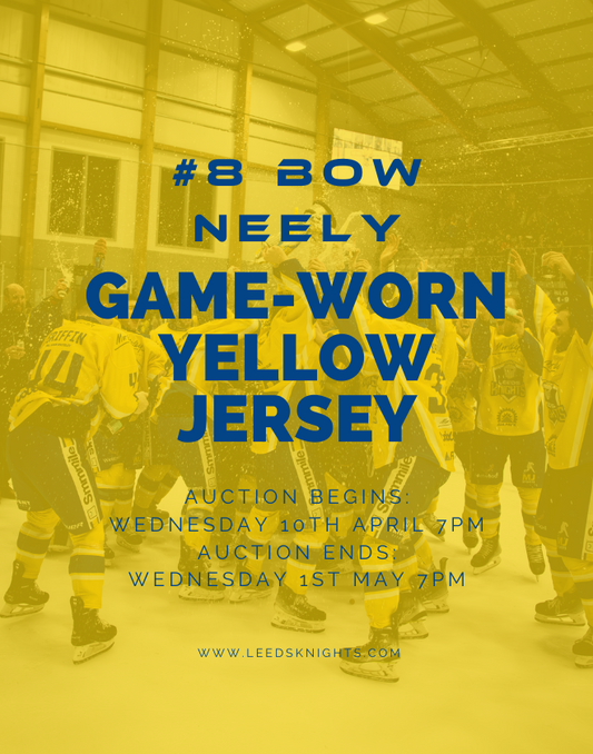 #8 Bow Neely's Game-Worn Yellow Jersey