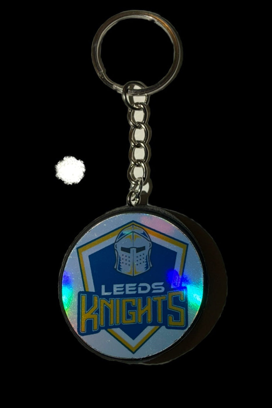 Mini Puck Keyring - Holographic