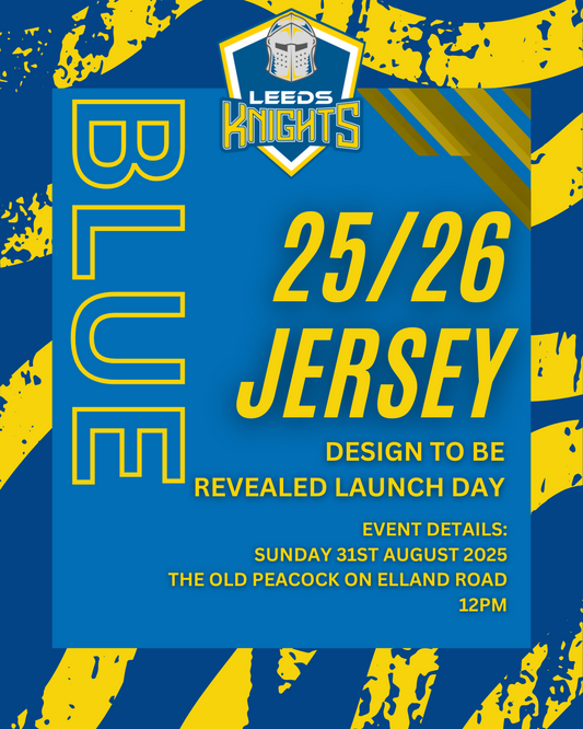 PRE-ORDER Leeds Knights 25/26 Jersey (BLUE)