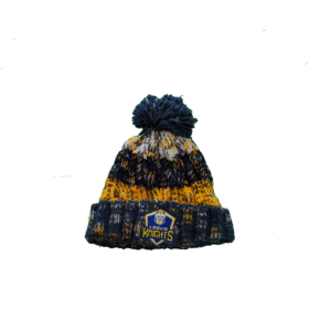 Leeds Knights Blue, Yellow & White Bobble Hat